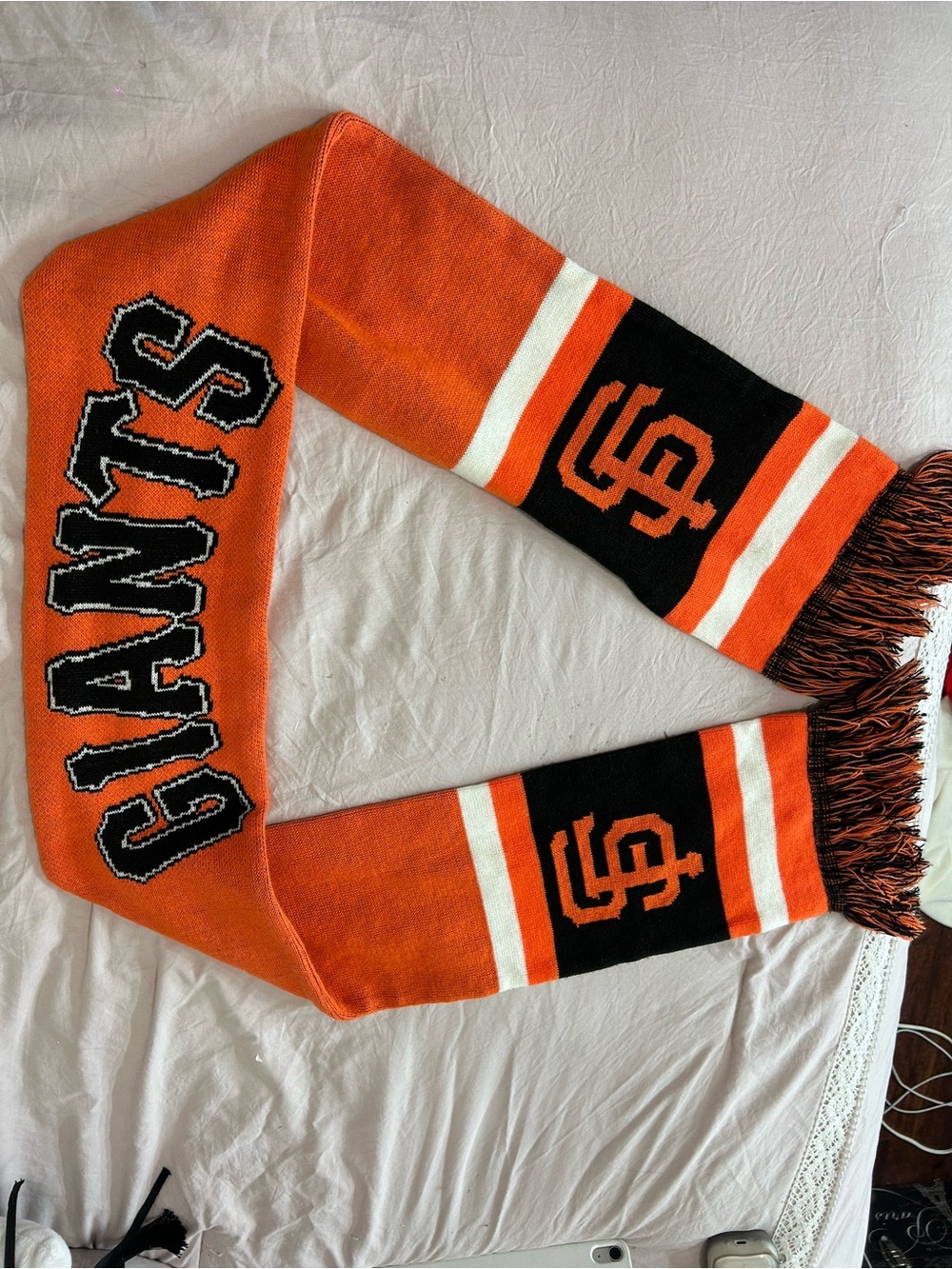 San Francisco Giants Orange Team Scarf
